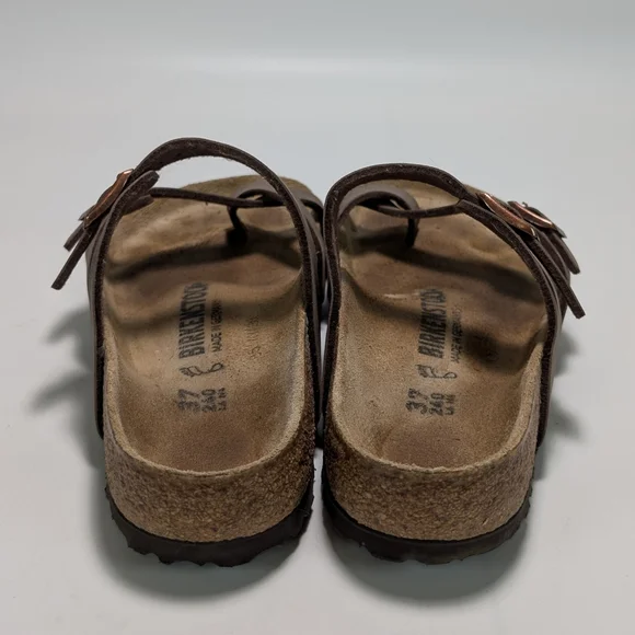 Birkenstock Mayari Criss-cross Strap Thong Sandals - Picture 4 of 6